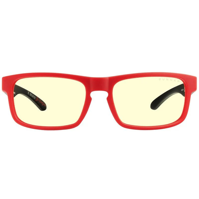 Gunnar Optiks Miles Morales Glasses - Red / Black