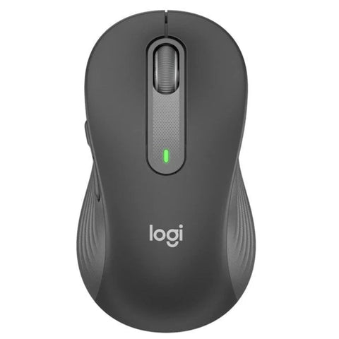 Logitech Signature M650 Wireless BT Mouse (Size-S/M)-Graphite