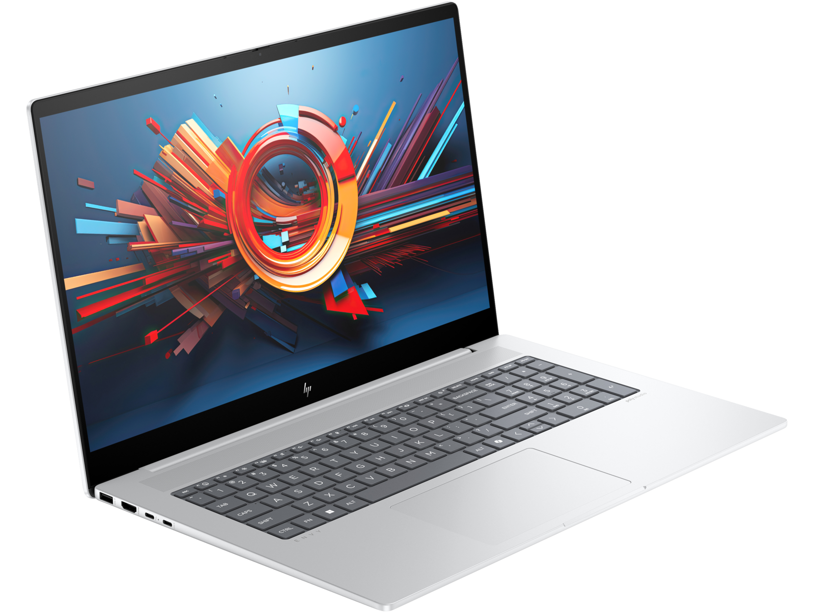 لابتوب ألعاب HP ENVY (17T-DA000) Intel Core Ultra 7 155H 32GB RAM 1TB SSD 17.3" FHD TouchScreen,RTX 3050 4GB Graphics (Win 11) - فضي