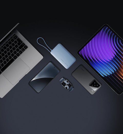 Xiaomi 67W Power Bank 10000 with Integrated USB-C Cable, Triple Output, Fast Charging & Digital Display