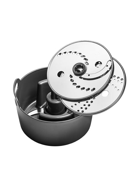 Food Processor | Double Force 3L Food Processor |8 Attachments | 2 Years Warranty 3 L 1000 W FP821827 Black / Silver