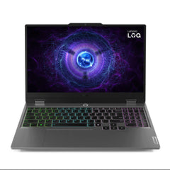 لاب توب الألعاب Lenovo LOQ 15IRX9 Intel Core i7-13650HX 16GB RAM 512GB SSD GeForce RTX 4060 8GB 15.6" FHD 144Hz Display - DOS Luna Grey