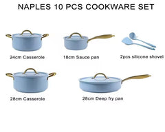 OSFE 10PCS COOKWARE SET