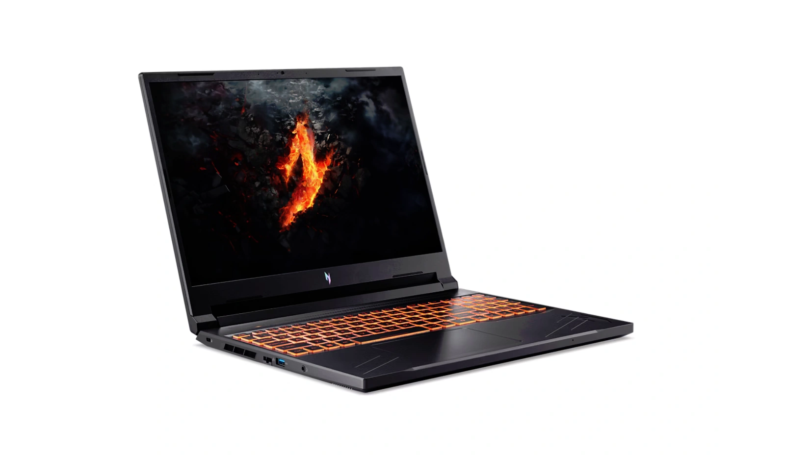 ايسر لابتوب الألعاب نيترو V 16 بمعالج Intel Core i5-14450HX، رام 8 جيجابايت، هارد 512 جيجابايت SSD، كرت شاشة GeForce RTX 4050 بسعة 6 جيجابايت.