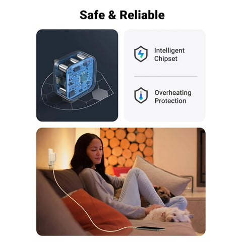 UGREEN Nexode 30W USB-C PD GaN Fast Charger UK -folding foot (Black) CD305