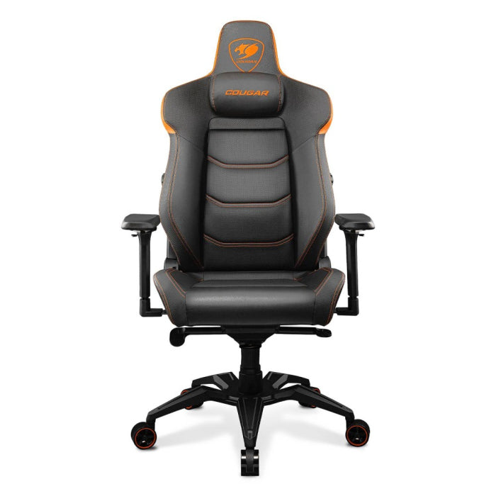 Cougar Armor Evo Gaming Chair - Breathable PVC Leather / 4D / Orange