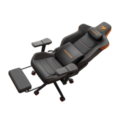 Cougar Gaming Chair Armor Evo M, Breathable Premium PVC Leather, 5D Adjustment - Black / Orange