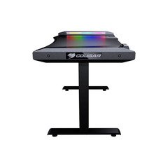 Cougar Mars 150 Electric Gaming Desk Steel Frame, Dual-sided RGB, High-strength Welded Steel Frame, Black