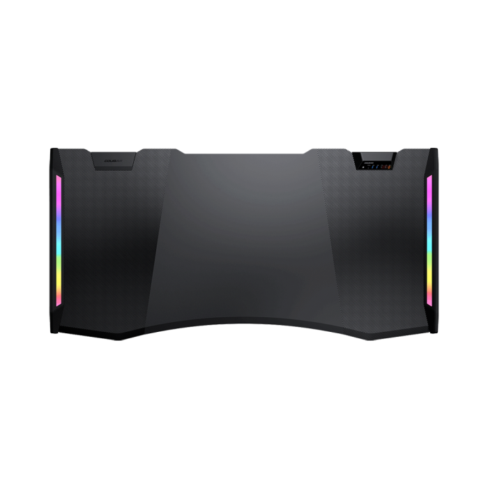 Cougar Mars 150 Pro Gaming Desk Steel Frame, Dual-sided RGB, High-strength Welded Steel Frame, Black