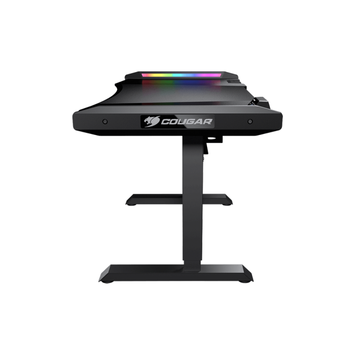 Cougar Mars 150 Pro Gaming Desk Steel Frame, Dual-sided RGB, High-strength Welded Steel Frame, Black