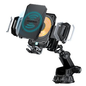 Choetech 15W Wireless Car Mount - Black T521-S - Level UpLevel UpCar Mount6971824976151