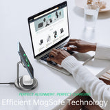 Choetech 2 in 1 Magleap Charger + 20W Charger - Grey & Silver