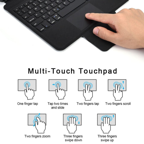 Choetech Magic Keyboard Wireless Keyboard for iPad 11 inch - Arabic & English BH012