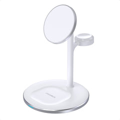 Choetech Magleap Duo 3in1 Magnetic wireless charger station for iPhone 12/13/14 series,AirPods Pro with Iwatch holder - Level UpLevel UpAdapter6932112101853