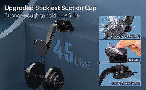 Choetech Magnatic Car Mount - Black