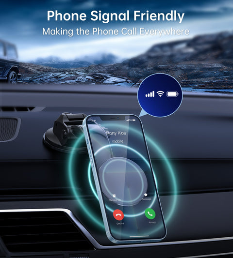 Choetech Magnatic Car Mount - Black