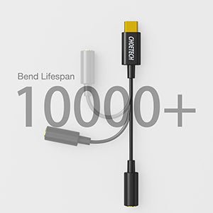 Choetech USB-C to 3.5mm Audio Jack Adaptor AUX003-BK - Level UpLevel UpAdapter6932112102461
