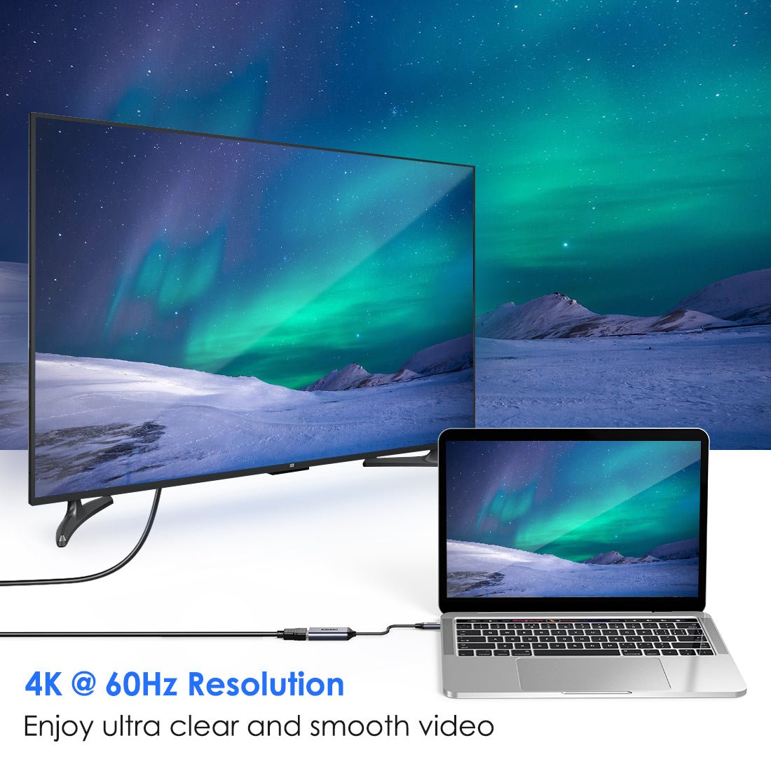 Choetech USB-C to HDMI Adapter HUB-H10 - Level UpLevel UpAdapterX000W5X2L5