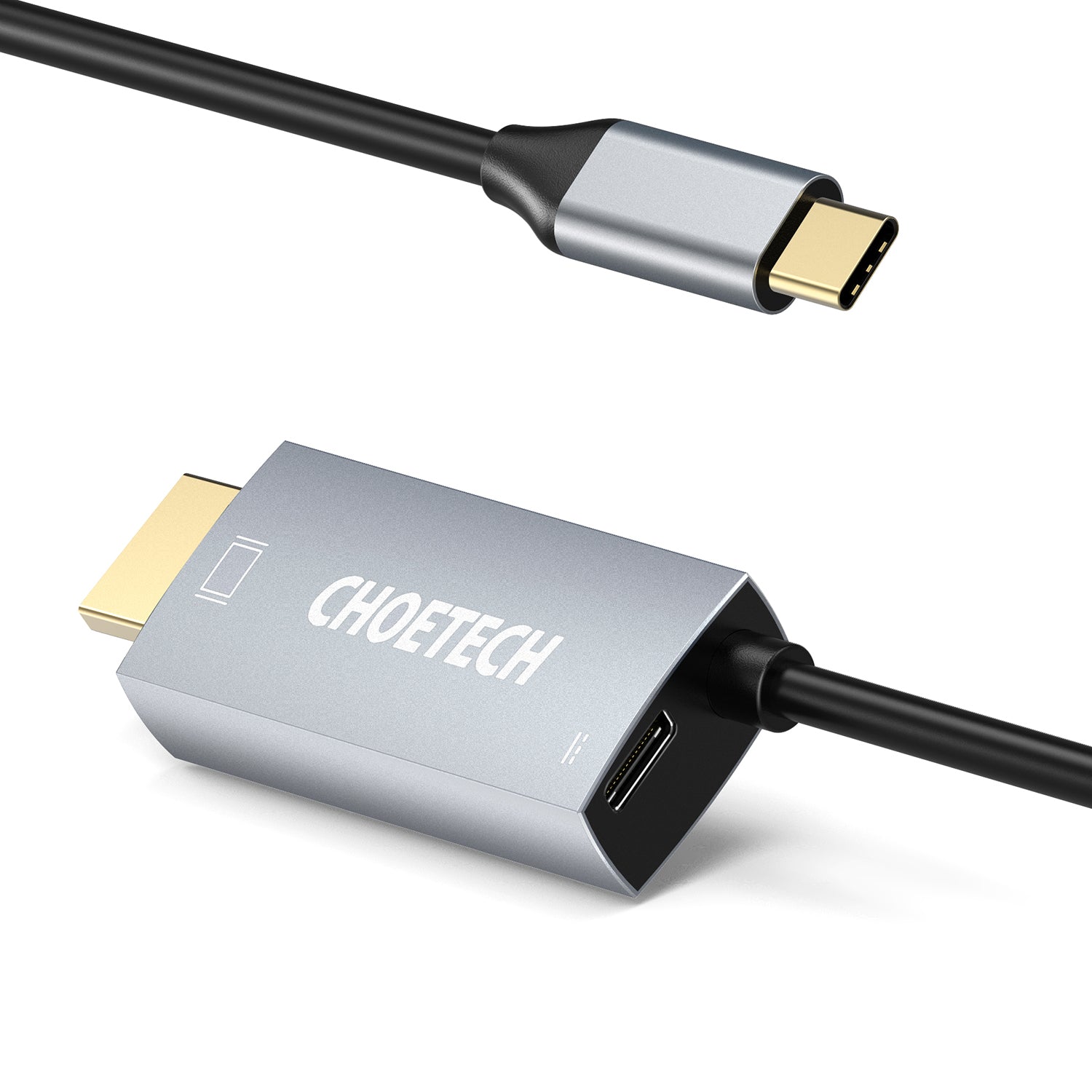 CHOETECH USB-C to HDMI Cable with PD Charging XCH-M180 - Level UpLevel UpHDMI AdapterX0019ZQUOX