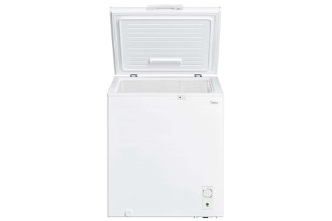 Midea CHEST Freezer, GR185L, NET143L, WHITE