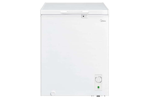 Midea CHEST Freezer, GR185L, NET143L, WHITE