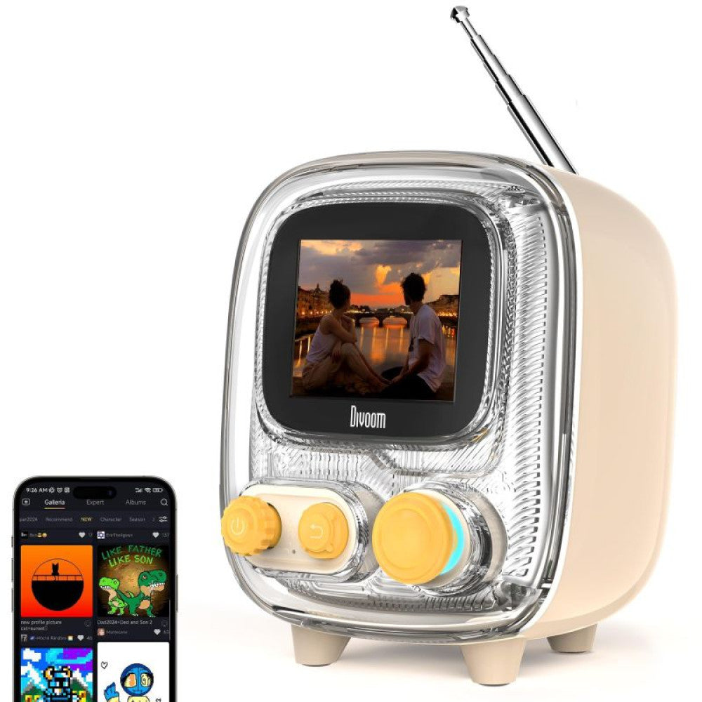 Divoom Tiivoo-2 Photo Album & Lyrics Bluetooth Mini Speaker