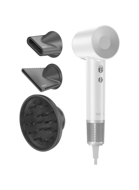 Laifen Swift Special High-Speed Hair Dryer 1600W - 22m/s-  110,000 RPM - 3 Magnetic Nozzles
