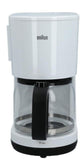 ماكينة صنع قهوة الإفطار 1000 واط، بيضاء، 10 أكواب KF1100WH