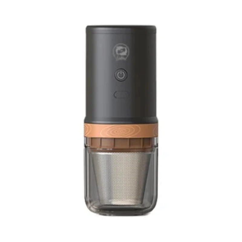 iCafilas FK13 Black Portable Electric Coffee Grinder & Brewer