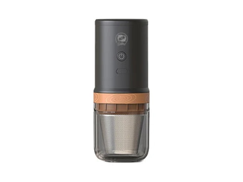 iCafilas FK13 Black Portable Electric Coffee Grinder & Brewer