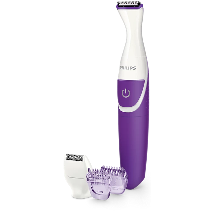 Philips BRT383/15, Showerproof Bikini Trimmer – Cordless, Precision Head, Mini Shaver, 0.5–5mm Length Settings