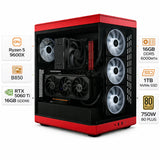 Custom Gaming PC with AMD Ryzen 5 9600X, RTX 5060 Ti 16GB, 16GB DDR5 RAM & 1TB NVMe SSD
