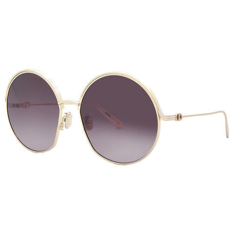 Dior EverDior R1U Bordeaux Round Ladies Sunglasses
