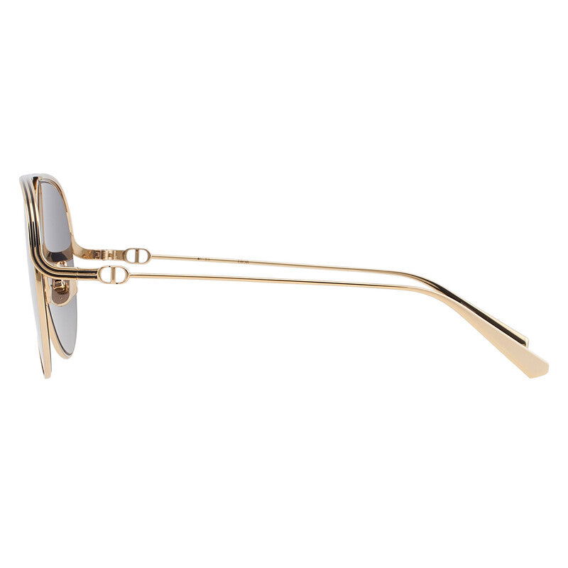 Dior Grey Shaded Pilot Ladies Sunglasses
