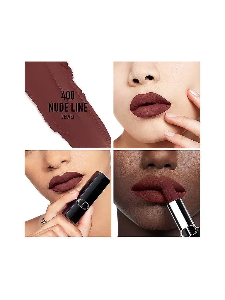 Dior Rouge Dior Lipstick - 400 Nude Line Velvet Finish