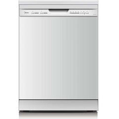 Midea Dishwasher 4 Programs 12 Set LED Indicator White