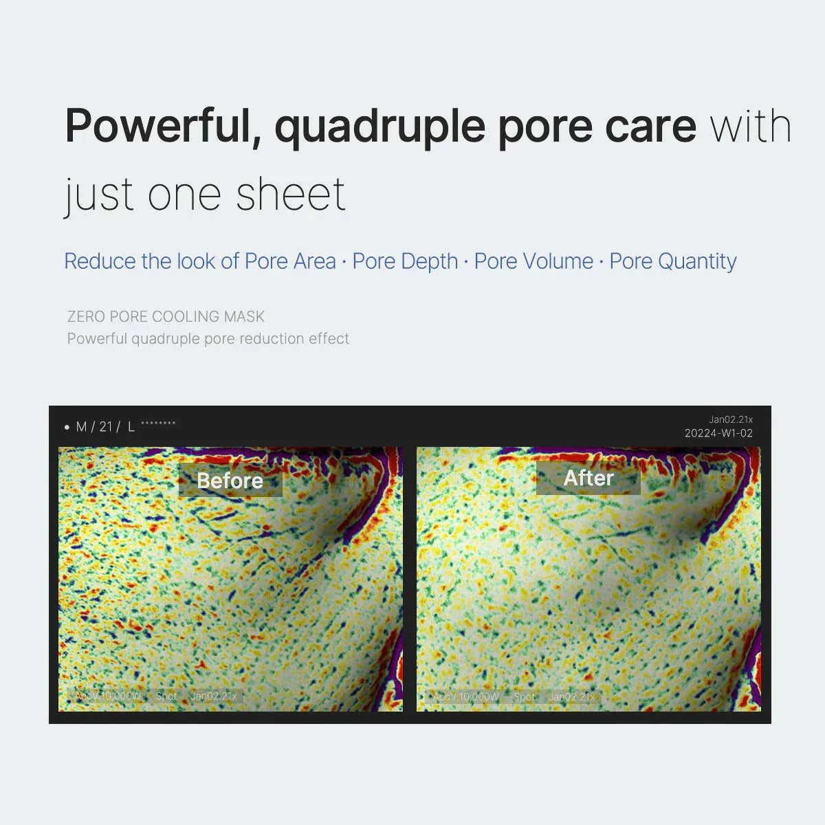 Medicube Zero Pore Cooling Mask - 27 gr