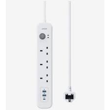 شريط الطاقة Anker PowerExtend USB-C 6 في 1 - أبيض A9136K21
