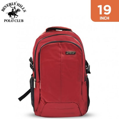 Polo Backpack Club Genius Soft Waterproof - 19 Inch - Red