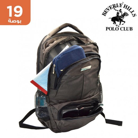 Polo Backpack Club Excellent Soft Waterproof - 19 Inch - Brown