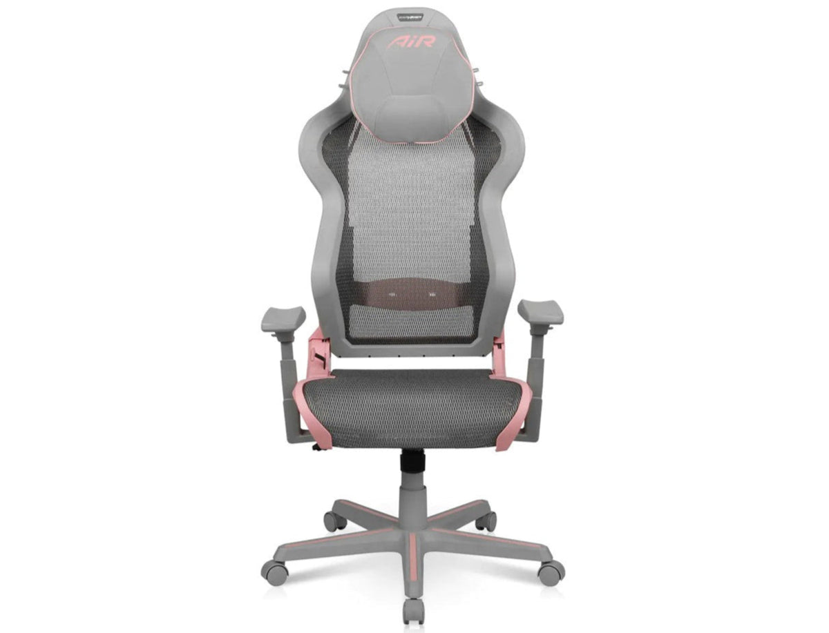 DXRacer Air Series Gaming Chair - Pink/Grey - Level UpDXRacerGaming ChairAIR-R1S-GP.G-E1