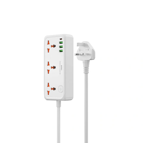 WiWU Wi-S005 30W Cube GaN Multifunction Power Strip EU/UK