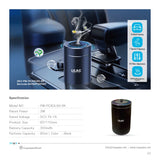 باوا، موزّع عطر ليلك مع إضاءة نجومية – أسود