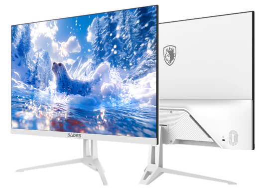 Sades ST-Seal SA-F01F22W, 22" FHD 1920x1080, 120Hz, IPS, Flat Gaming Monitor - White
