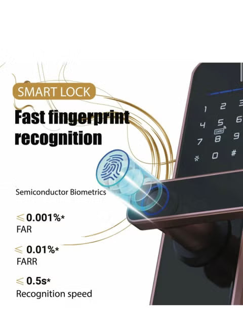 Elite Smart Lock EL400 – Advanced Biometric Door Lock For Home & Office Security