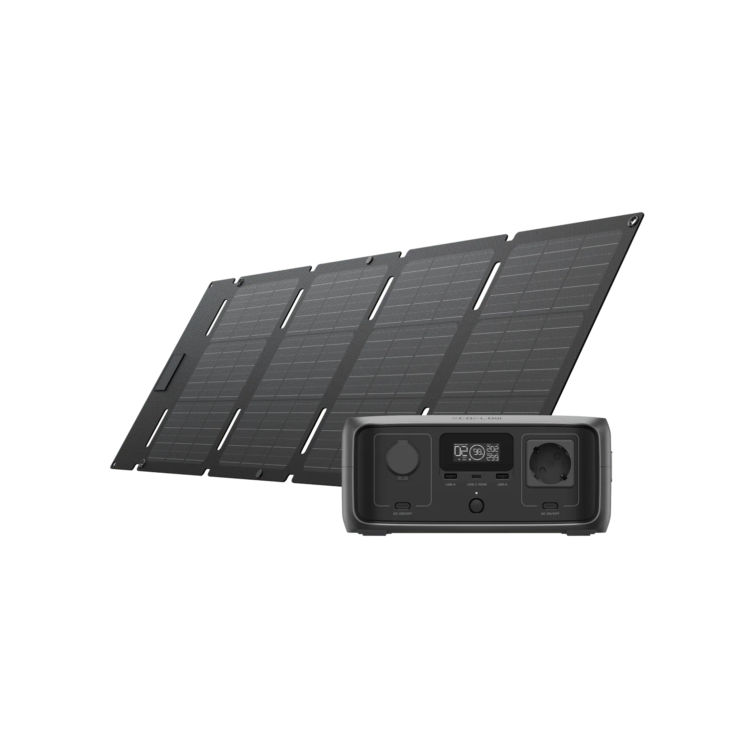 EcoFlow 45W Portable Solar Panel Foldable Outdoor Charger USB-C Lightweight