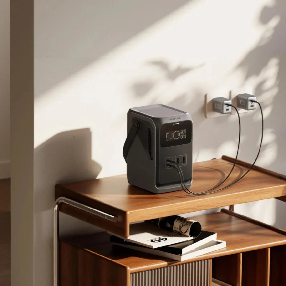 EcoFlow Trail 200 DC 192Wh Portable Power Station - Dark Grey