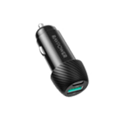 شاحن سيارة RAVPower RP-VC031 إجمالي 44 واط + مجموعة 1 متر باللون الأسود 