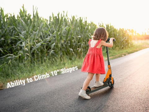 Porodo Lifestyle Kids Electric Scooter (130W, 14km/h, 8km Range, Ages 6–12)