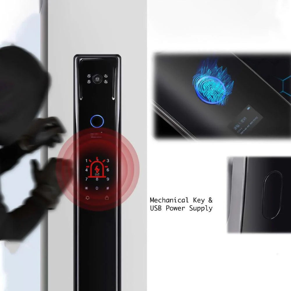 Elite Sec Source EL500 Smart Door Lock With Monitor